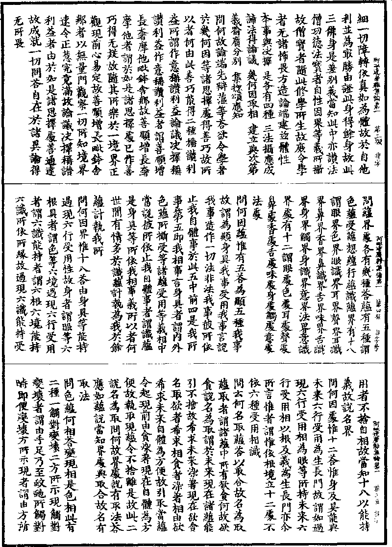 《趙城金藏》本《大乘阿毗達磨雜集論》 (Library) - Chinese Text Project